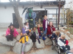 Witch fest with Beth and family